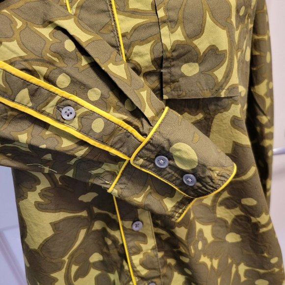 J Crew Womens Retro Vibe Camo Floral Print Button Up Shirt XS - Picture 3 of 5